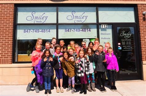 Smiley nails mt prospect - Nail Salons. “The nicest pair of ladies took me as a walk-in yesterday and did such a nice job on my nails! Very great service!” 4.8 Superb68 Reviews. 2. StyleU Salon - …